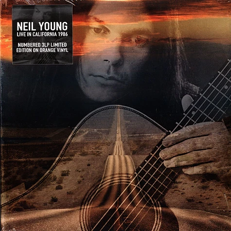 Neil Young - Live In California 1986 Orange Vinyl Edition