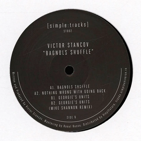 Victor Stancov & Mike Shannon - Bagnols Shuffle EP