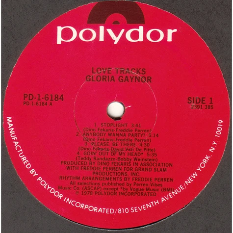 Gloria Gaynor - Love Tracks