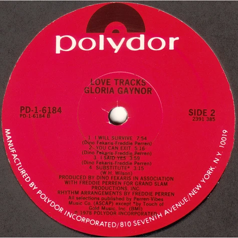 Gloria Gaynor - Love Tracks