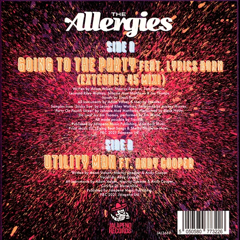 The Allergies - Going To The Party