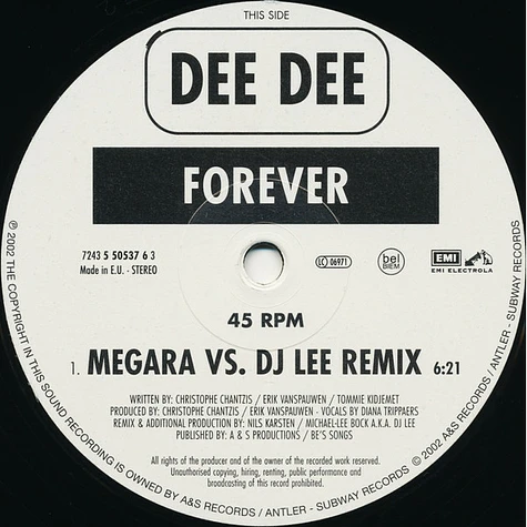 Dee Dee - Forever