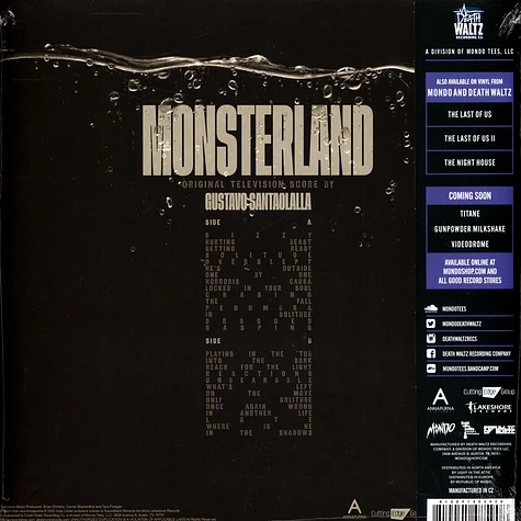 Gustavo Santaolalla - Monsterland Clear Vinyl Edition