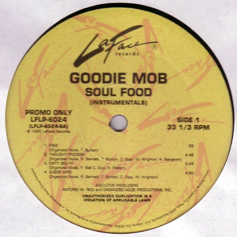 Goodie Mob - Soul Food (Instrumentals)