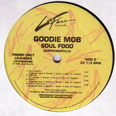 Goodie Mob - Soul Food (Instrumentals)