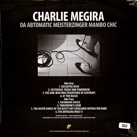 Charlie Megira - The Abtomatic Miesterzinger Mambo Chic Colored Vinyl Edition