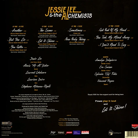 Jessie Lee And The Alchemists - Let It Shine