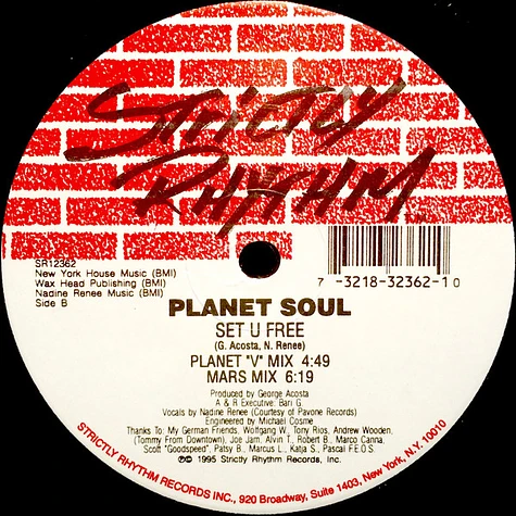 Planet Soul - Set U Free