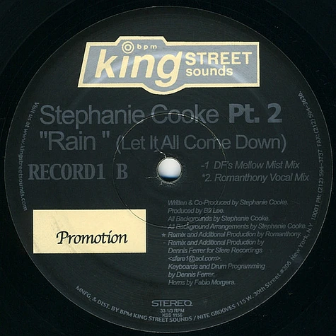 Stephanie Cooke - Rain (Let It All Come Down) (Pt. 2)
