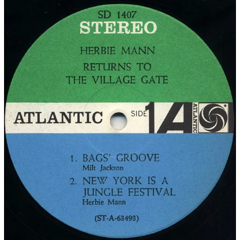 Herbie Mann - Herbie Mann Returns To The Village Gate