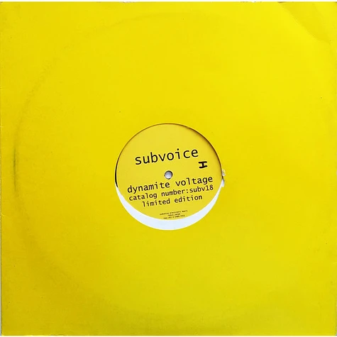 Subvoice - Dynamite Voltage