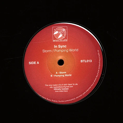 In Sync - Storm / Pomping World Dark Purple Vinyl Edition