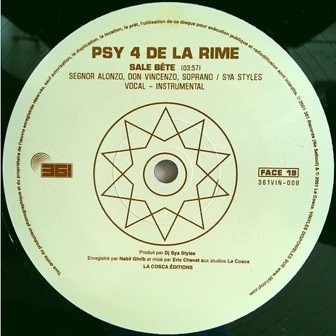 Psy 4 De La Rime - Sale Bête