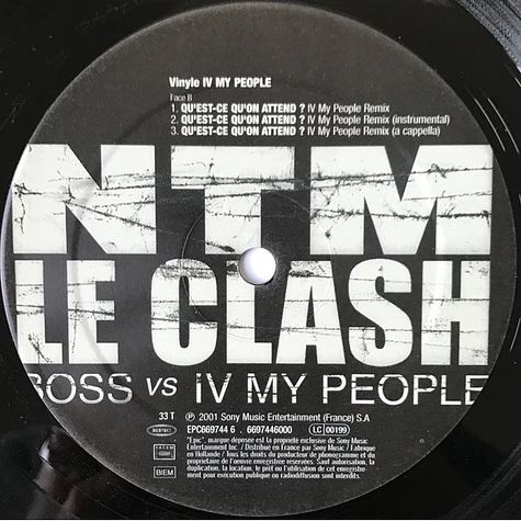 Suprême NTM - Le Clash: BOSS Vs IV My People (Round 3)