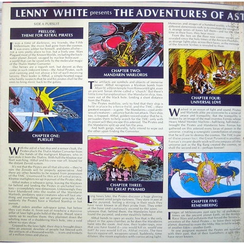 Lenny White - Presents The Adventures Of Astral Pirates