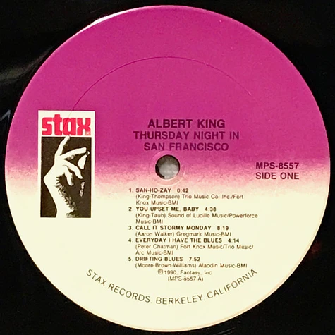 Albert King - Thursday Night In San Francisco
