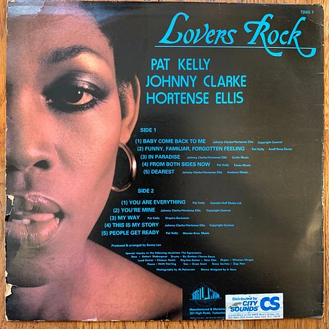 Pat Kelly / Johnny Clarke / Hortense Ellis - Lovers Rock