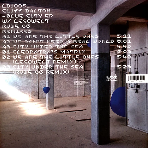 Cliff Dalton - Blue City Ep Legowelt & Rude 66 Remixes