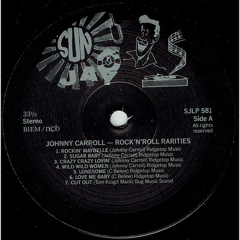 Johnny Carroll - Rockn' Roll Rarities