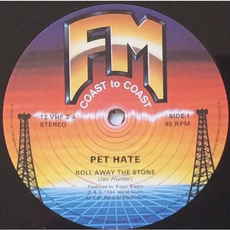Pet Hate - Roll Away The Stone