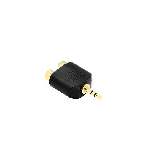 QED - CONNECT Cinch auf 3,5 mm Klinke-Adapter