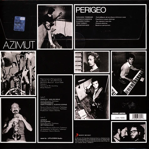 Perigeo - Azimut Yellow Vinyl Edition