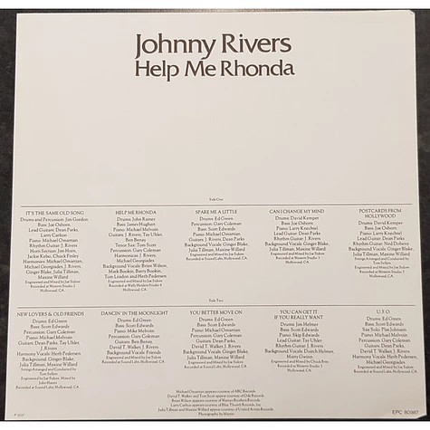 Johnny Rivers - Help Me Rhonda