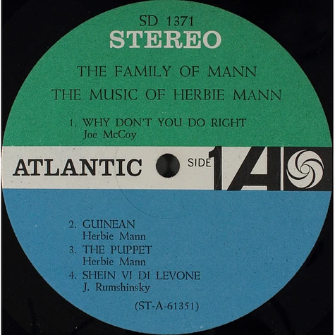 The Family Of Mann - The Music Of Herbie Mann