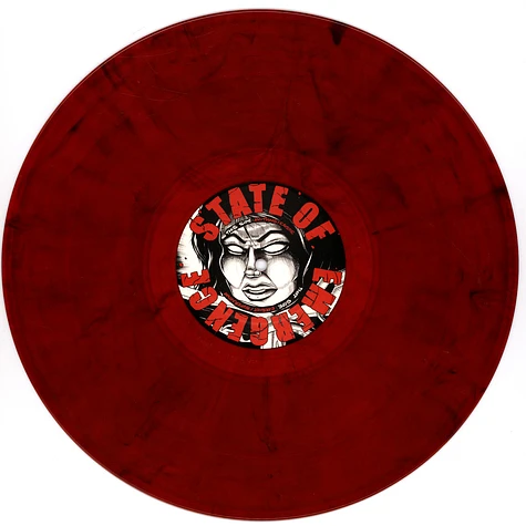 C-Netik - State Of Emergence EP Dark Red Marbled Vinyl Edition
