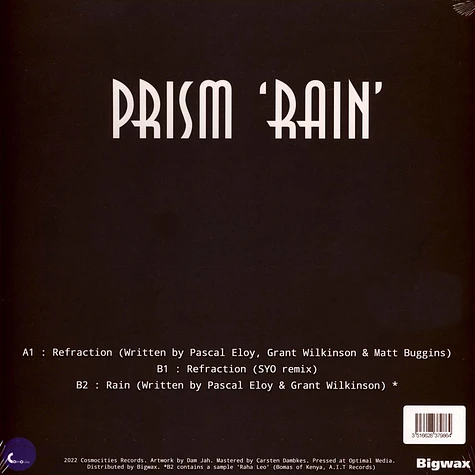 Prism - Rain EP SYO Remix