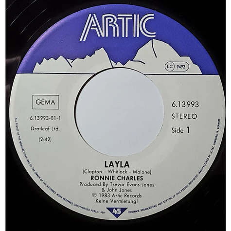 Ronnie Charles - Layla (Special Single-Mix)