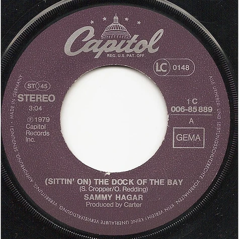 Sammy Hagar - (Sittin' On) The Dock Of The Bay