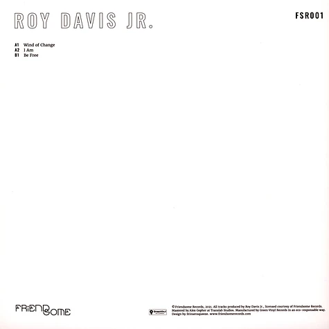Roy Davis Jr. - Wind Of Change Yellow Vinyl Edition