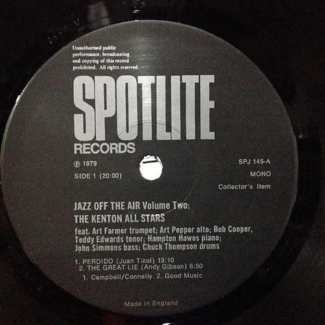 V.A. - Jazz Off The Air Vol. 2