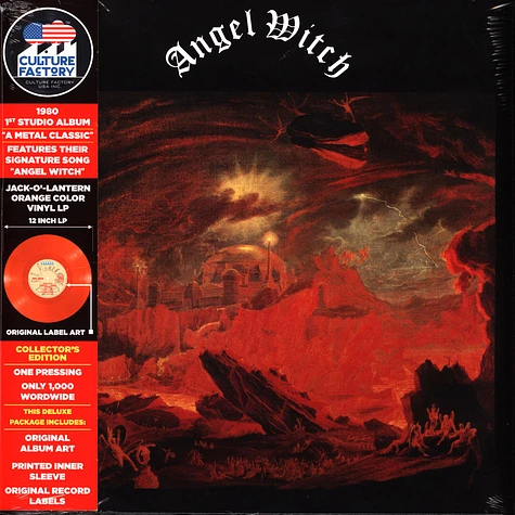 Angel Witch - Angel Witch Orange Vinyl Edition