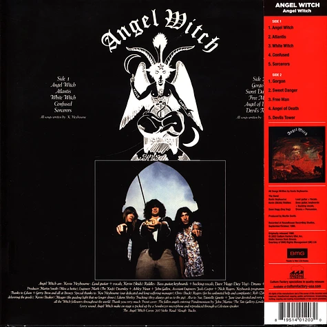 Angel Witch - Angel Witch Orange Vinyl Edition