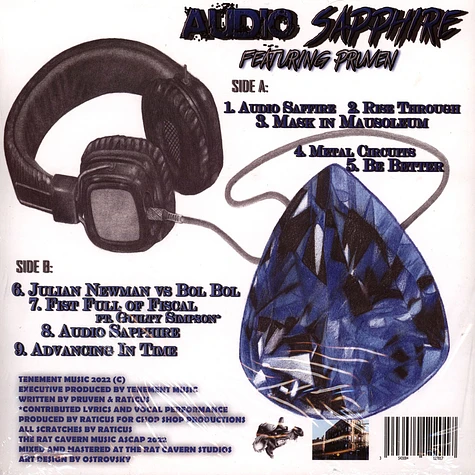 Raticus & Pruven - Audio Sapphire Black Vinyl Edition