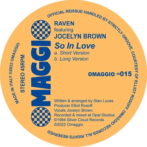 Raven - So In Love Feat. Jocelyn Brown