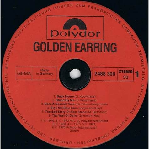 Golden Earring - Golden Earring