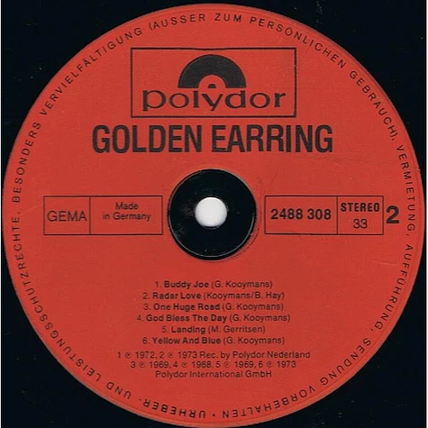 Golden Earring - Golden Earring