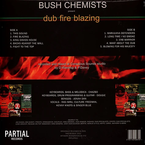 The Bush Chemists - Dub Fire Blazing