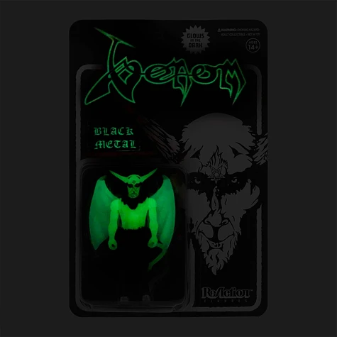 Venom - Black Metal (Glow In The Dark) - ReAction Figure