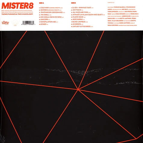 Kaukolampi-Puranen - OST Mister 8 Black Vinyl Edition