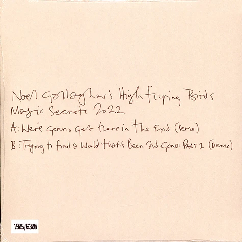 Noel Gallagher's High Flying Circus - Magic Secrets #1 Record Store Day 2022 Vinyl Edition