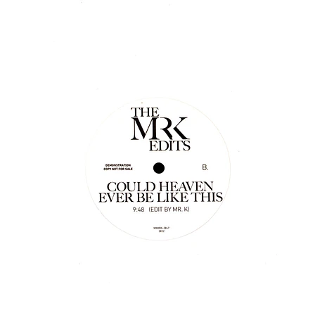 Mr. K - Magic's In The Air / Could Heaven Ever Be Like This