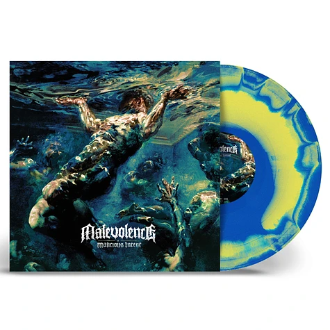 Malevolence - Malicious Intent Yellow Blue Corona Vinyl Edition