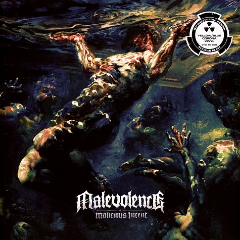 Malevolence - Malicious Intent Yellow Blue Corona Vinyl Edition