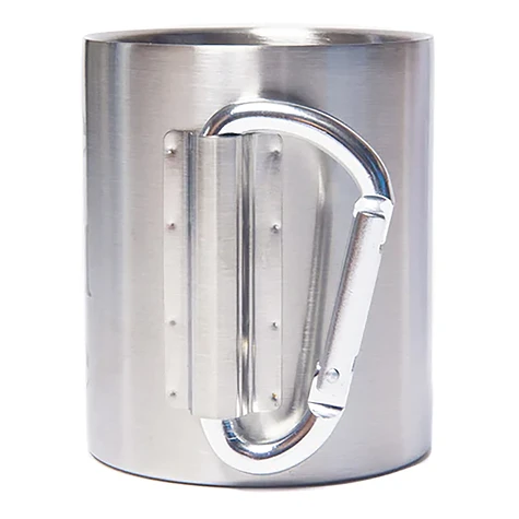 have a good time - Logo Steel Carabiner Cup