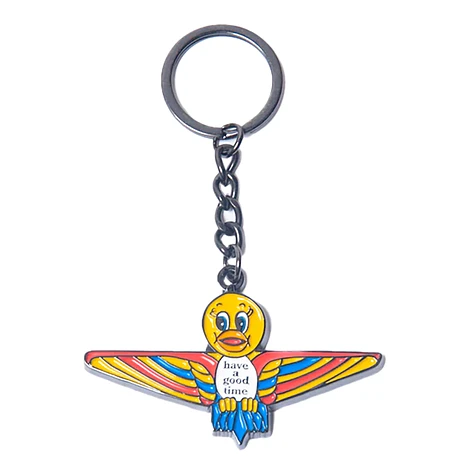have a good time - Bird Medal Key Chain