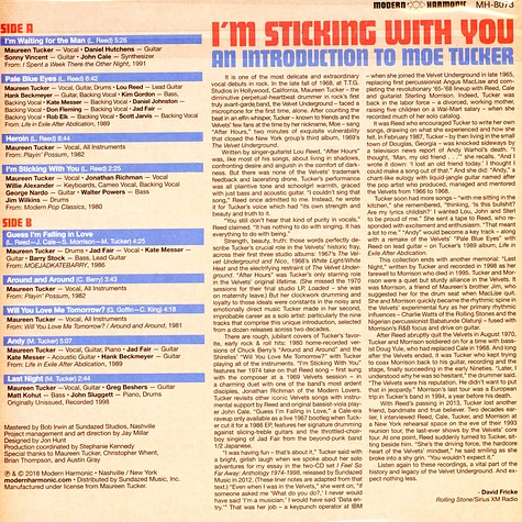 Moe Tucker - I'm Sticking With You: An Introduction To Moe Tuck